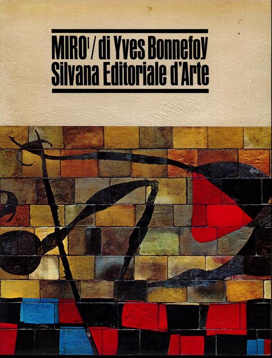 Mirò - Yves Bonnefoy - copertina