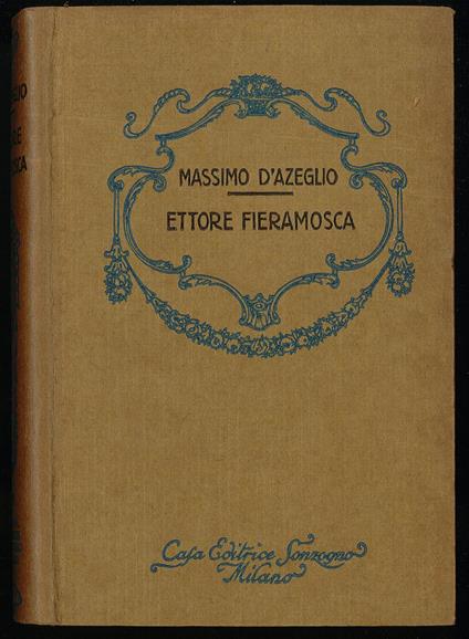 Massimmo D'Azeglio - Ettore Fieramosca - copertina