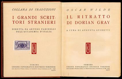 Il ritratto di Dorian Gray - Oscar Wilde - copertina