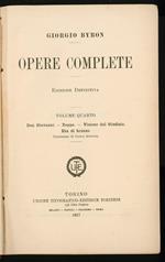 Opere complete volume quarto
