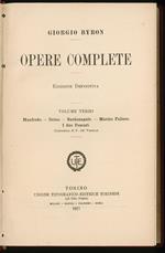 Opere complete volume terzo