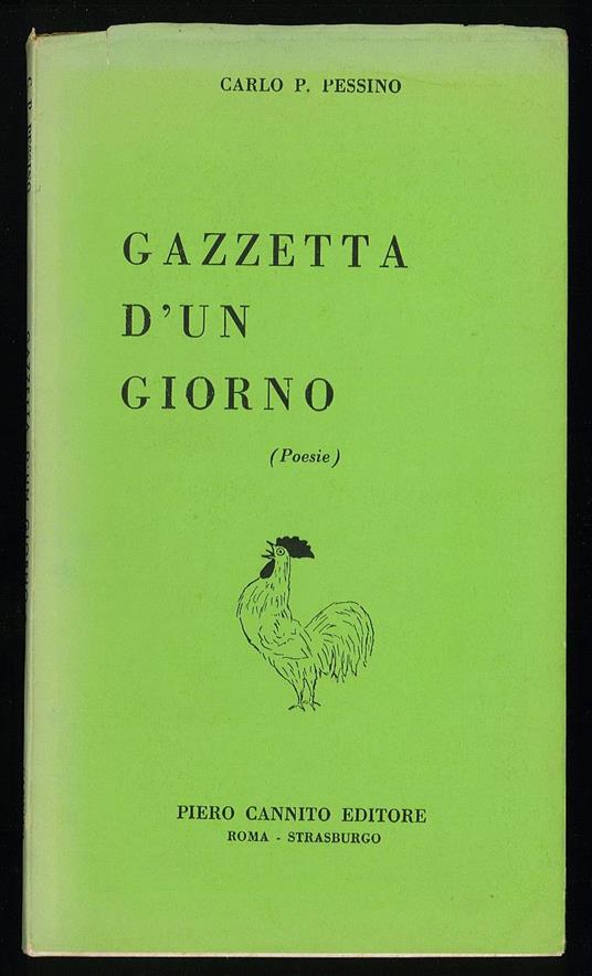 Gazzetta d'un giorno - copertina