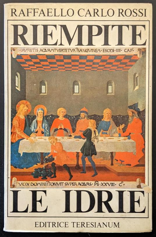 Riempite le Idrie - copertina
