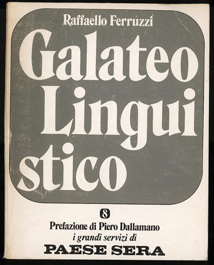 Galateo linguistico - copertina