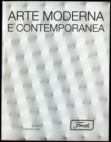 Arte moderna e conemporanea - copertina