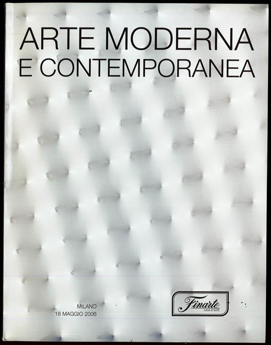 Arte moderna e conemporanea - copertina