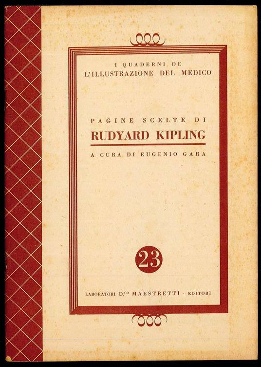 Pagine scelte di Rudyard Kipling - copertina