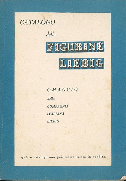 Catalogo delle figurine Liebig - copertina