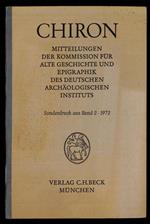 Chiron : Mitteilungen der Kommission für Alte Geschichte und Epigraphik des Deutschen Archäologischen Instituts