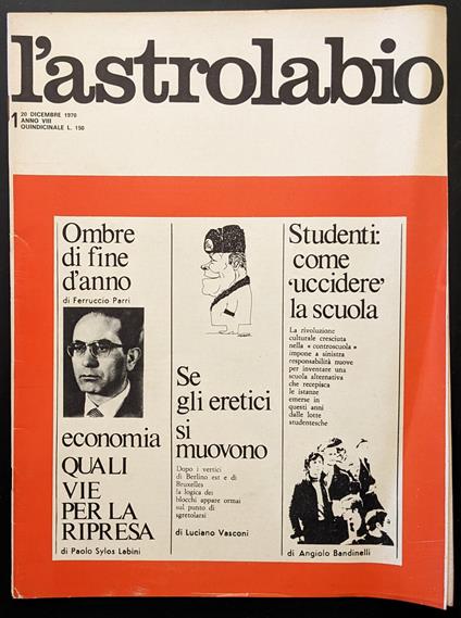 L' astrolabio 1 - copertina