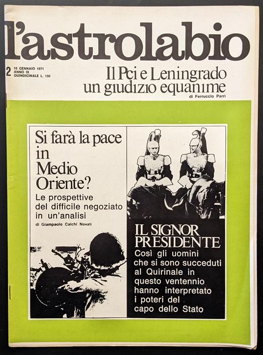 L' astrolabio 2 - copertina