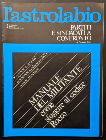 L' astrolabio 3 - copertina