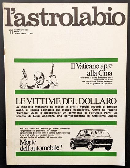 L' astrolabio 11 - copertina