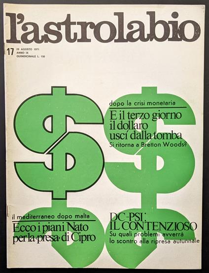 L' astrolabio 17 - copertina