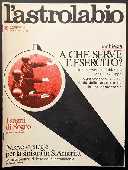 L' astrolabio 19 - copertina