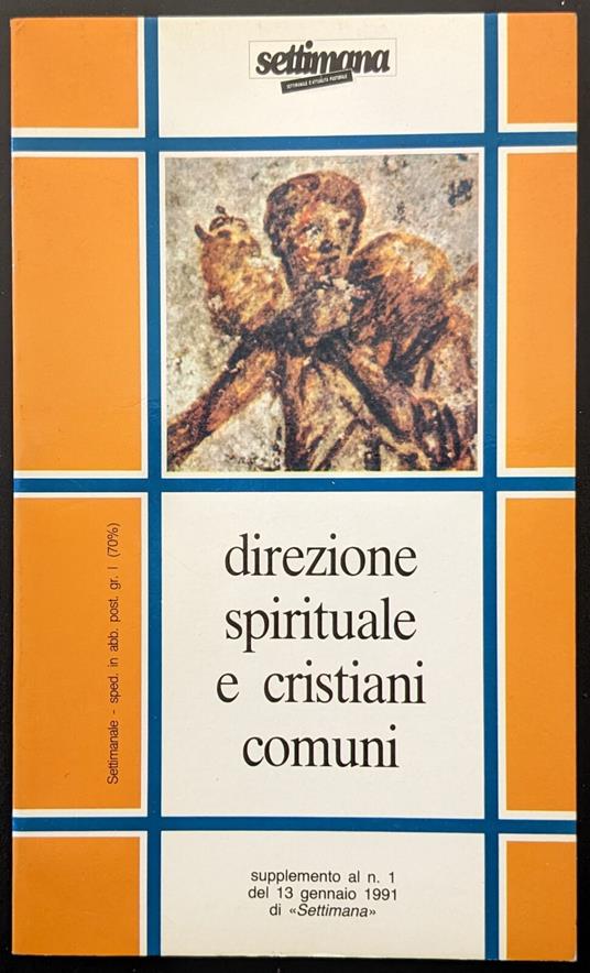 Direzione spirituale e cristiani comuni - copertina
