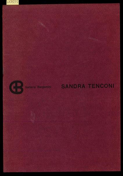 Sandra Tenconi - copertina