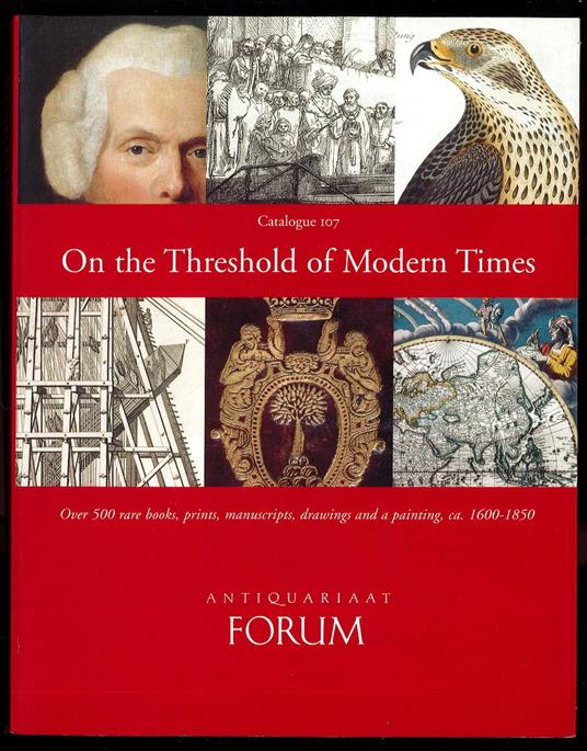 Catalogo 107 On the Threshold of modern times - copertina