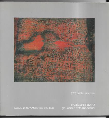 XXXI asta mercato - Farsettiprato galleria d'arte moderna - copertina