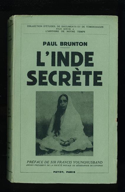 L' Inde secrete - Paul Brunton - copertina