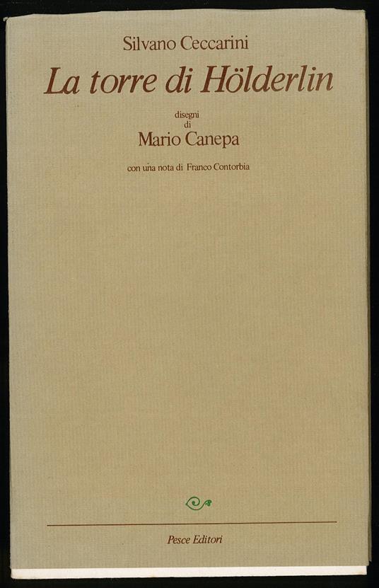 torre di Holderlin - Silvano Ceccarini - copertina