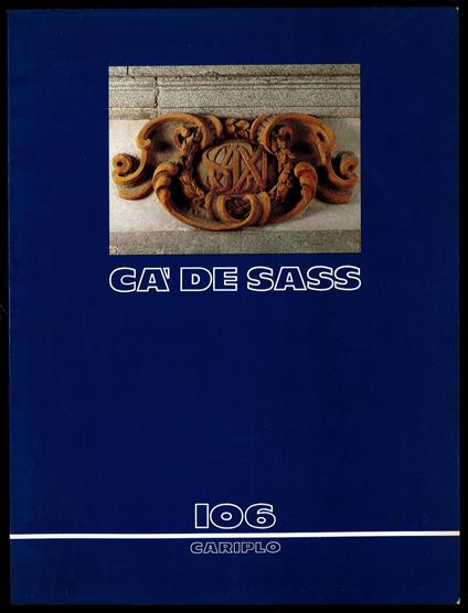 Ca' de sass 106 - Alberto Mauri - copertina