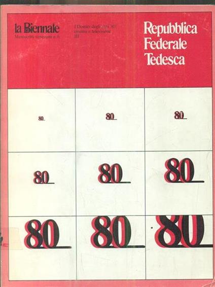 Repubblica Federale Tedesca - copertina