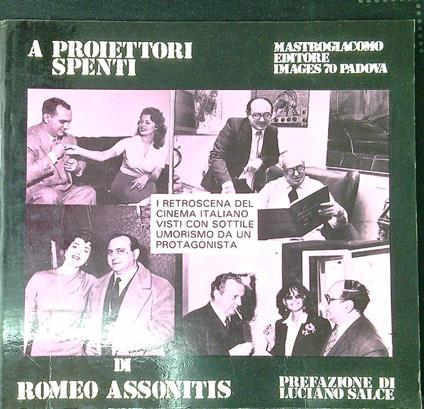 A Proiettori Spenti - Romeo Assonitis - copertina