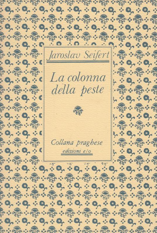 colonna della peste - Jaroslav Seifert - copertina
