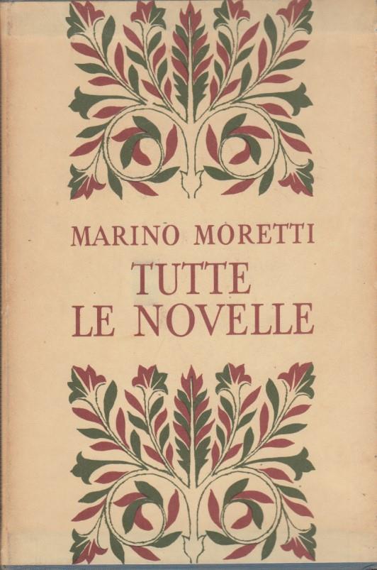 Tutte le novelle - Marino Moretti - copertina