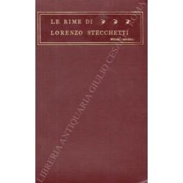 Rime - Lorenzo Stecchetti - copertina