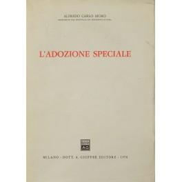 L' adozione speciale - Alfredo Carlo Moro - copertina
