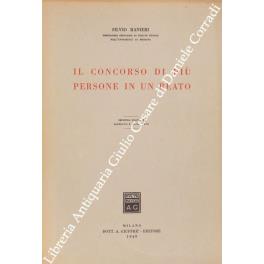 Il concorso di piu persone in un reato - Silvio Ranieri - copertina