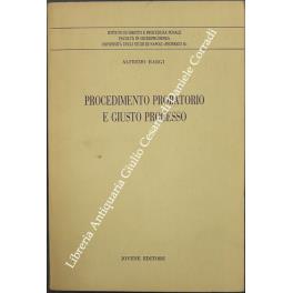 Procedimento probatorio e giusto processo - Alfredo Bargi - copertina