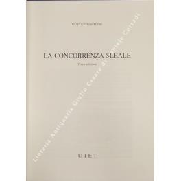 concorrenza sleale - Gustavo Ghidini - copertina