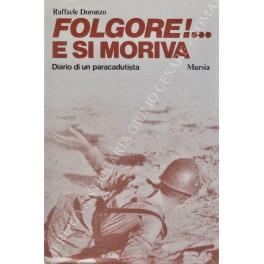 Folgore!... e si moriva. Diario di un paracadutista - Raffaele Doronzo - copertina