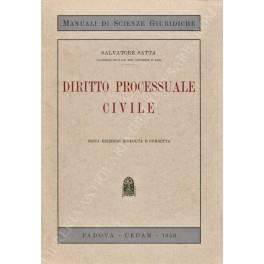 Diritto processuale civile - copertina