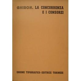 concorrenza e i consorzi - Mario Giro - copertina