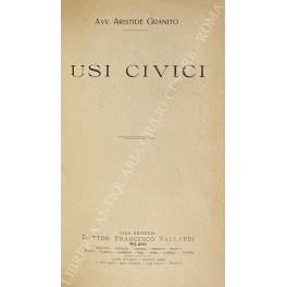 Usi civici - copertina