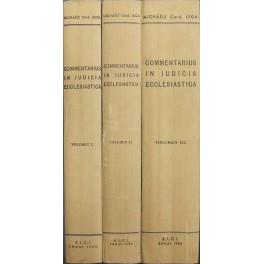 Commentarius in iudicia ecclesiastica iuxta codicem iuris canonici. Curante Victorio Bartoccetti - Michele Leali - copertina