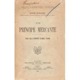 Un principe mercante. Studio sulla espansione coloniale italiana - copertina