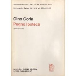 Del Pegno. Delle ipoteche. Art. 2784-2899 - copertina