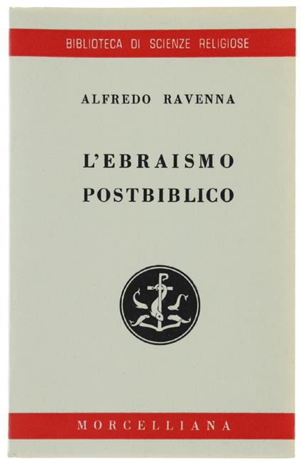 L' EBRAISMO POSTBIBLICO - Alfredo Vena - copertina
