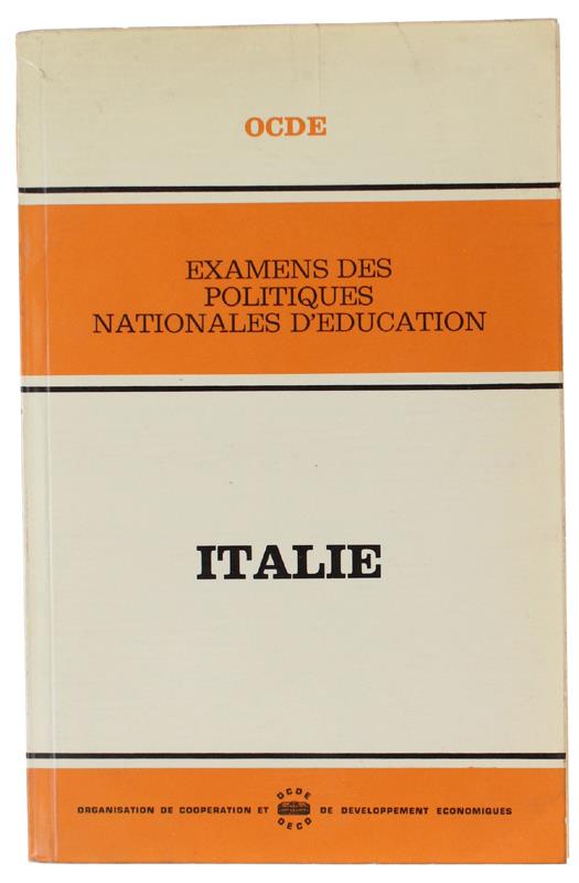 Examens des politiques nationales d'education : ITALIE - OCDE - copertina
