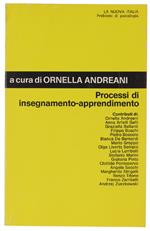 PROCESSI DI INSEGNAMENTO-APPRENDIMENTO. Studi e ricerche.tti del Simposio su Apprendimento-insegnamento, organizzato da Mario Groppo : 17. Congresso degli psicologi italiani, Viareggio, 29 ottobre - 2 novembre 1977