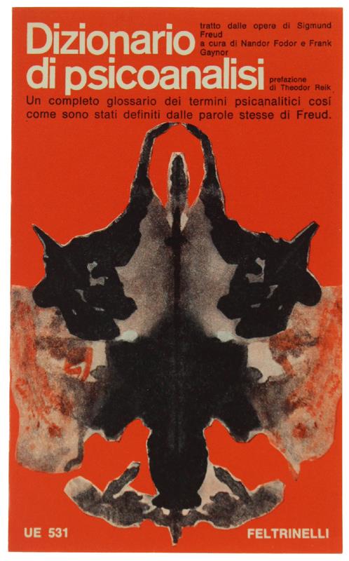 DIZIONARIO DI PSICOANALISI TRATTO DALLE OPERE DI SIGMUND FREUD [come nuvo] - Fodor N., Gaynor F - copertina