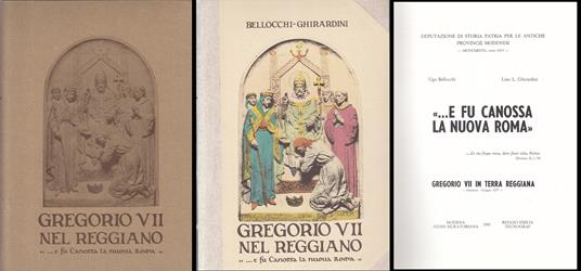Canossa Nuova Roma Gregorio Vii Reggiano 1077-- Modena --- 1985 - copertina