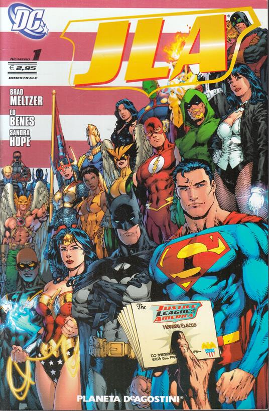 Jla 1/7 Sequenziale -- Planeta Deagostini -- S - copertina