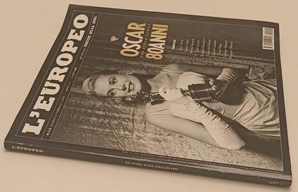 Rivista L'Europeo 1 Oscar Una Scena Lunga 80 Anni - copertina