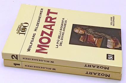 Mozart 2 Volumi Amadeus- Wolfgang Hildesheimer- Rizzoli- Bur- 1997- B-Yfs666 - Wolfgang Hildesheimer - copertina